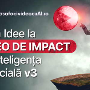 De la idee la video de impact cu Inteligența Artificială v3 (2026)
